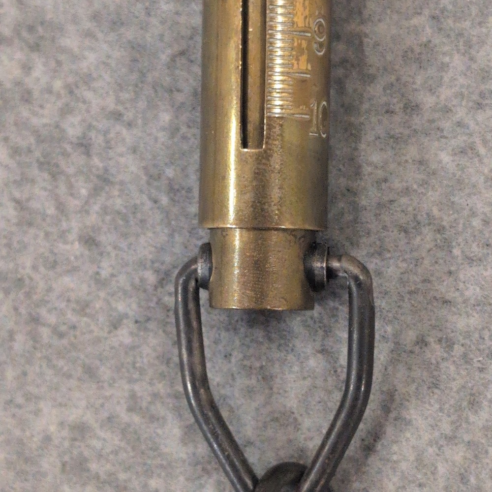 Vintage Salter Brass Spring Scale Luggage Postal Weighing Tool - Picture 5 of 6
